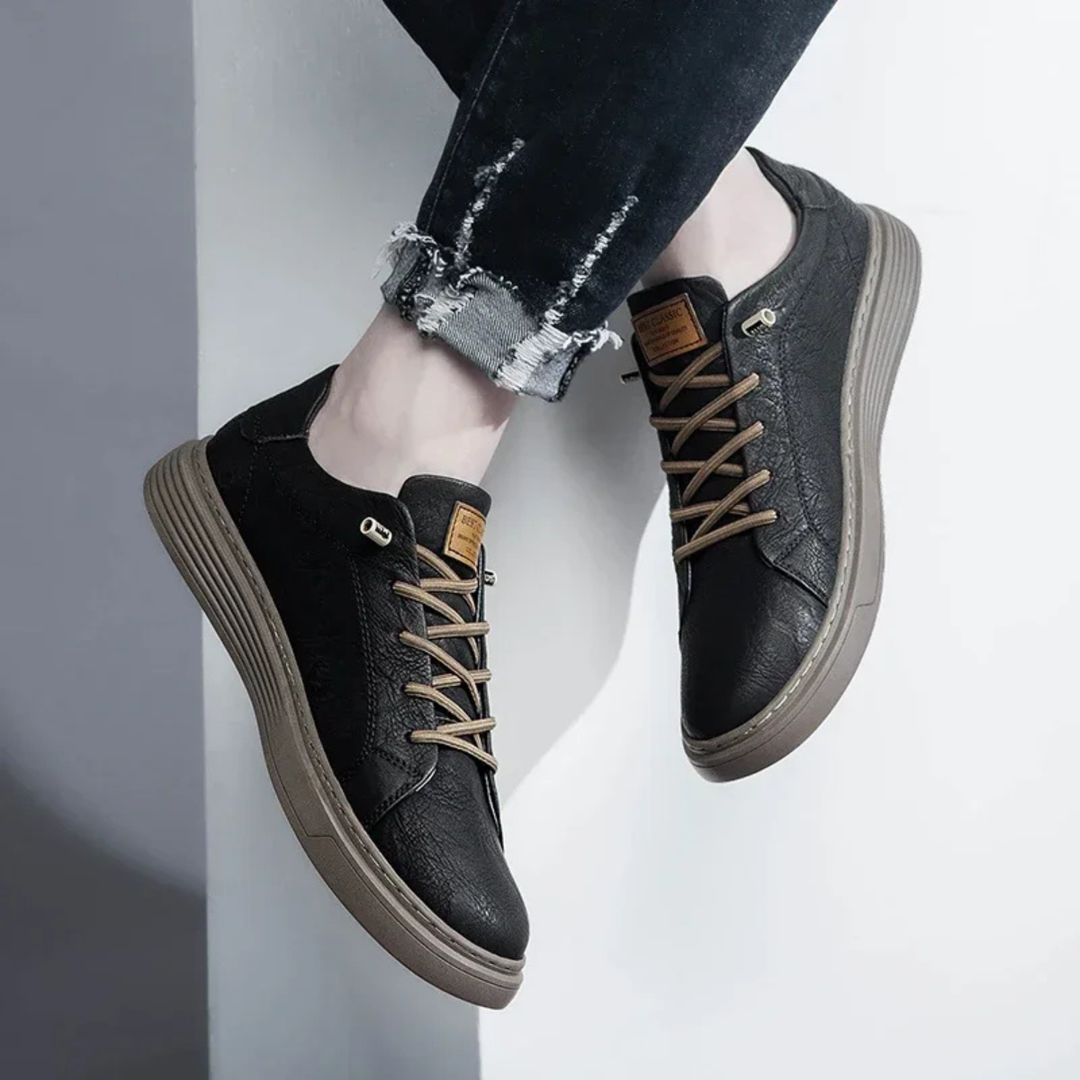 The Lombardia Men’s Lace Up Comfortable Casual Walking Shoes