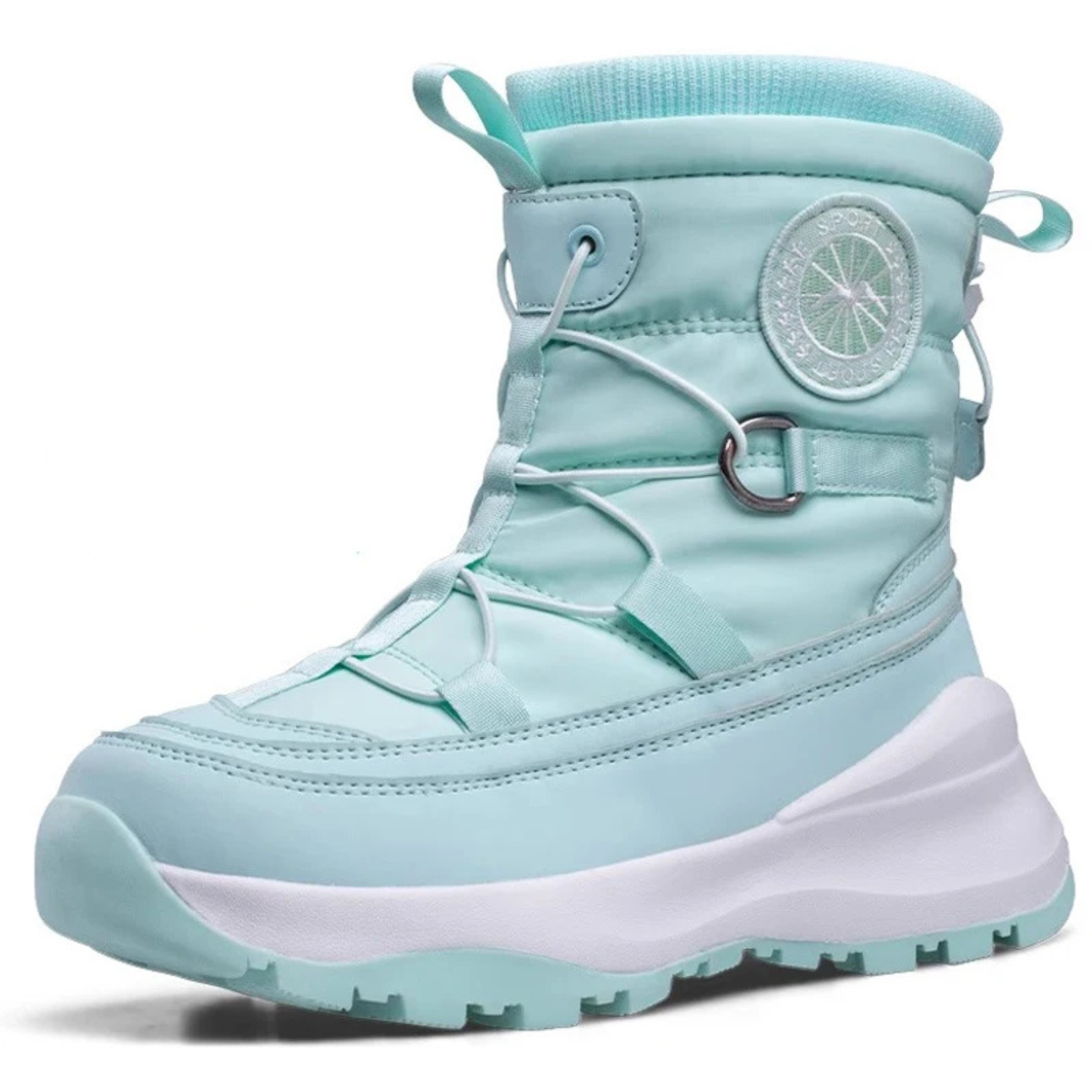 The Ostiense Men’s Fur Lined Anti Slip Outdoor High Top Snow Boots