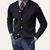 The Newport Men’s Slim Fit Knit Cardigan