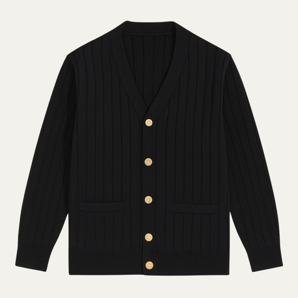 The Newport Men’s Slim Fit Knit Cardigan