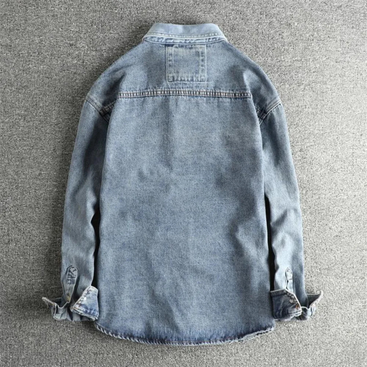 The Brescia Men’s Washed Retro Denim Shirt