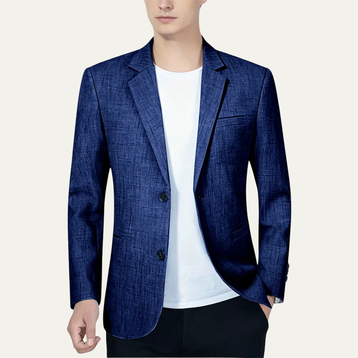 The Milford Men’s Linen Blazer Jacket
