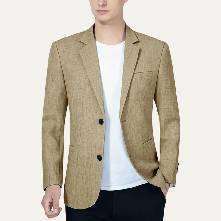 The Milford Men’s Linen Blazer Jacket