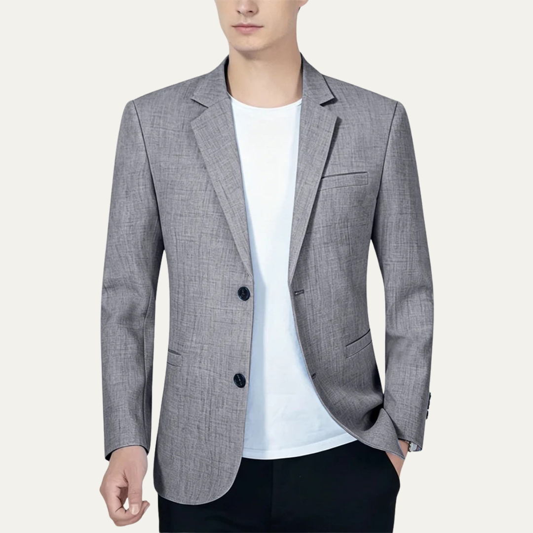 The Milford Men’s Linen Blazer Jacket