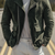 The Regent Men’s Olive Vintage Suede Motorcycle Biker Jacket
