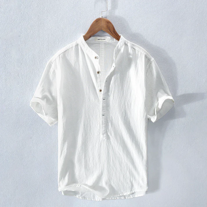 The Voghera Men's Short Sleeve Button Shirt