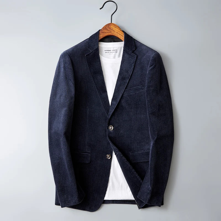 The Ellwood Men’s Casual Corduroy Blazer