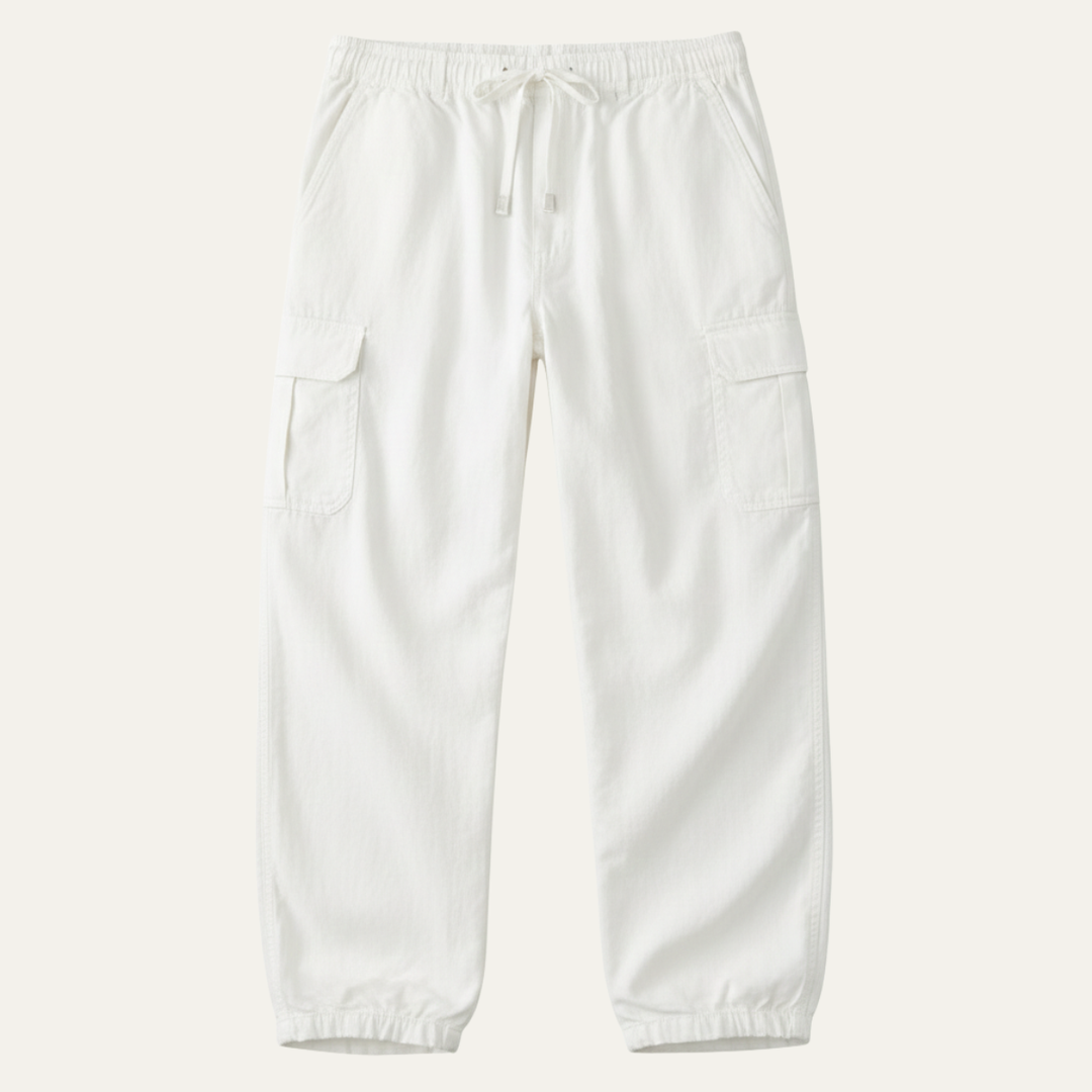 The Silverridge Men’s Loose Fit Multi Pocket Soft Cargo Pants