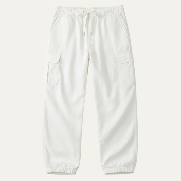 The Silverridge Men’s Loose Fit Multi Pocket Soft Cargo Pants