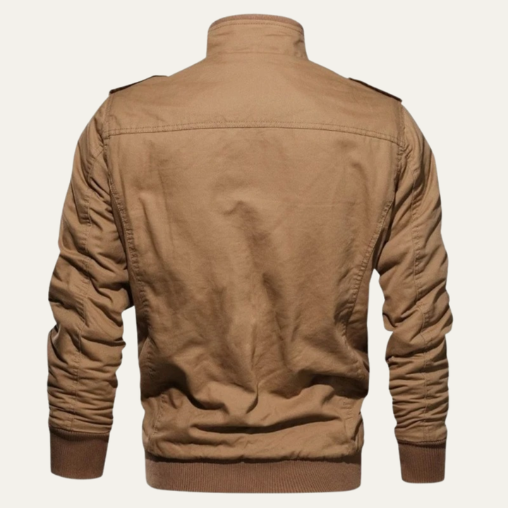 The Foxgate Men’s Thick Plush Lined Windproof Bomber Jacket