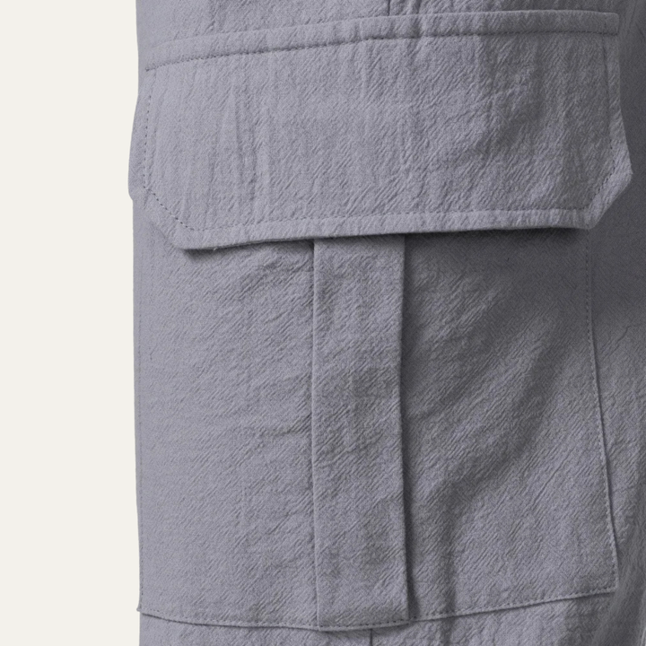 The Silverridge Men’s Loose Fit Multi Pocket Soft Cargo Pants
