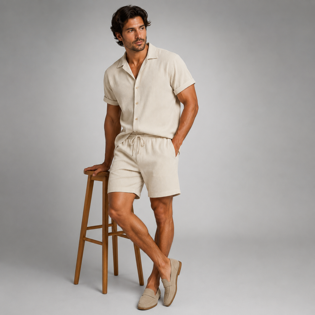 The Corsica Set – Summer Shirt & Pants for Men