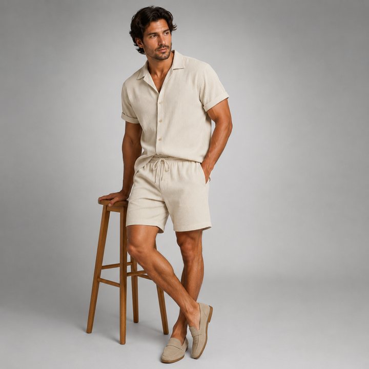 The Corsica Set – Summer Shirt & Pants for Men