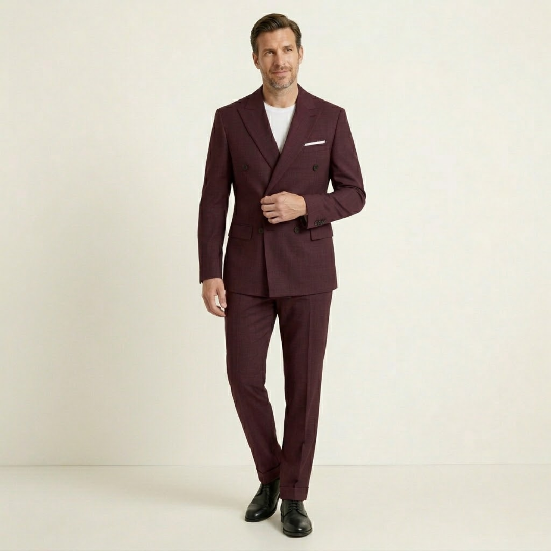 The Caldwell Men’s Lightweight Slim Fit Blazer Suit