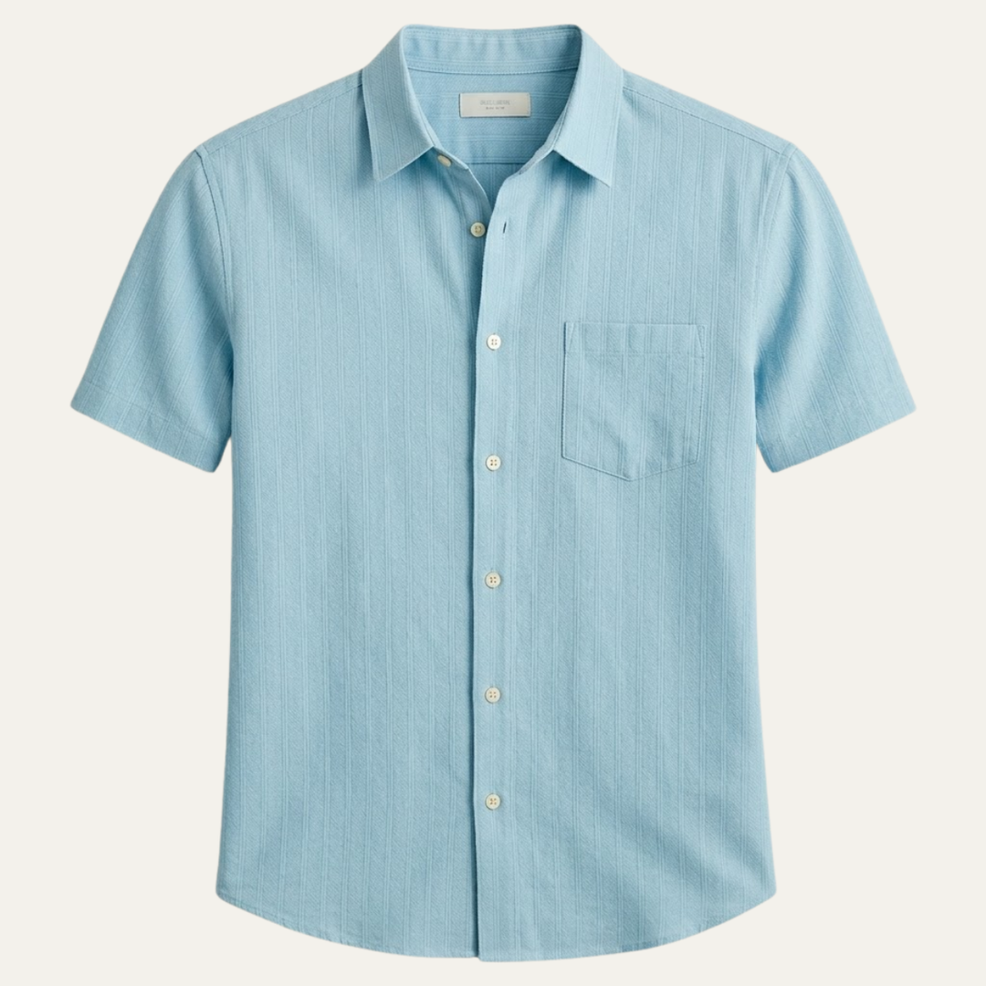The Bardolino Men's Short Sleeve Button Shirt