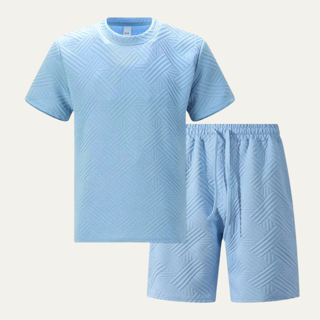 The Malibu Men’s Jacquard Summer Matching Set