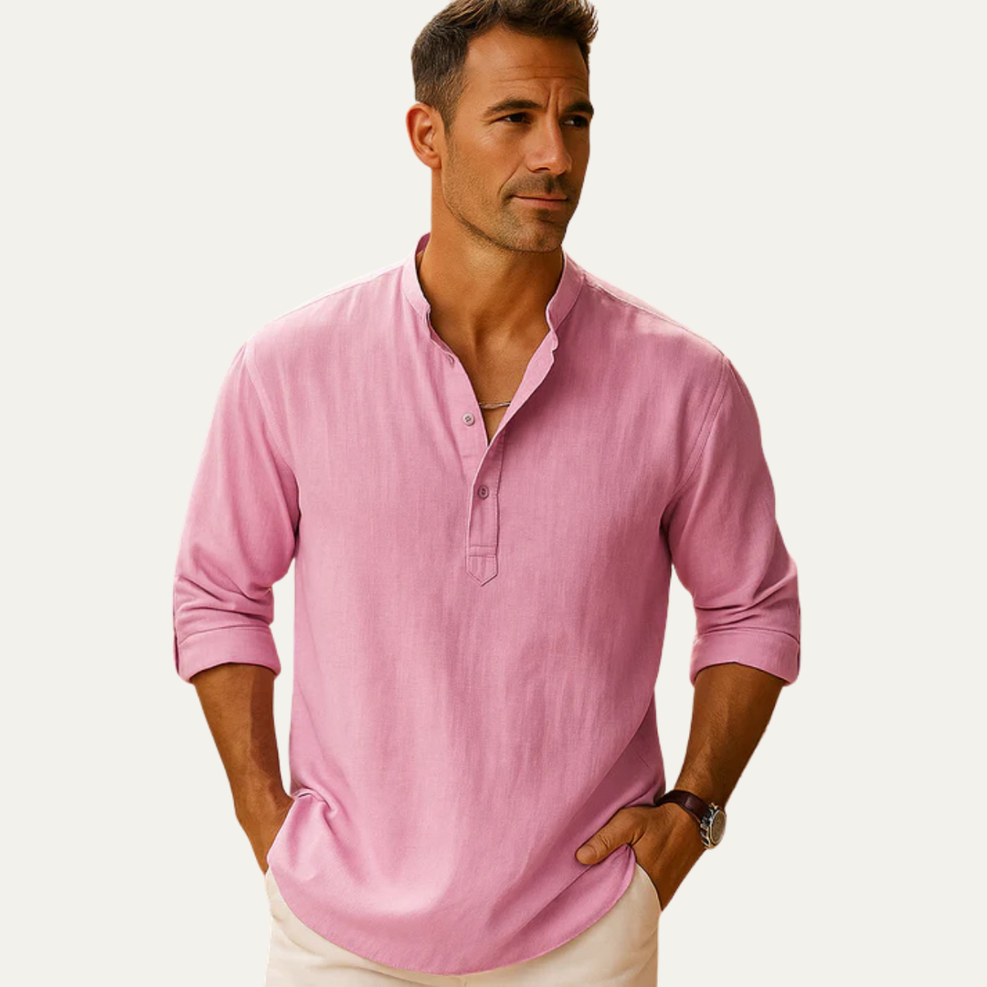 The Soave Men's Relaxed Fit Long Sleeve Shirt