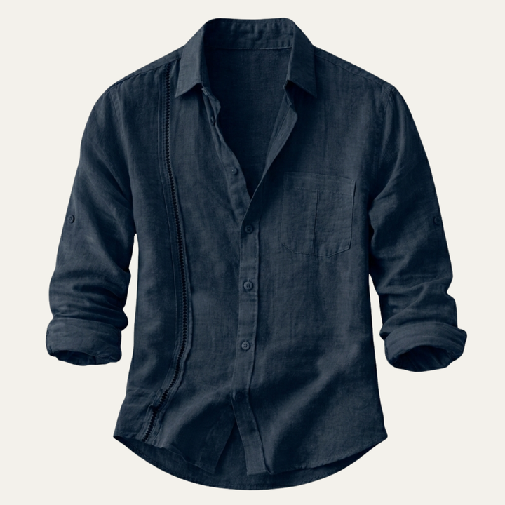 The Ridgehaven Men’s Button Up Casual Beach Shirt
