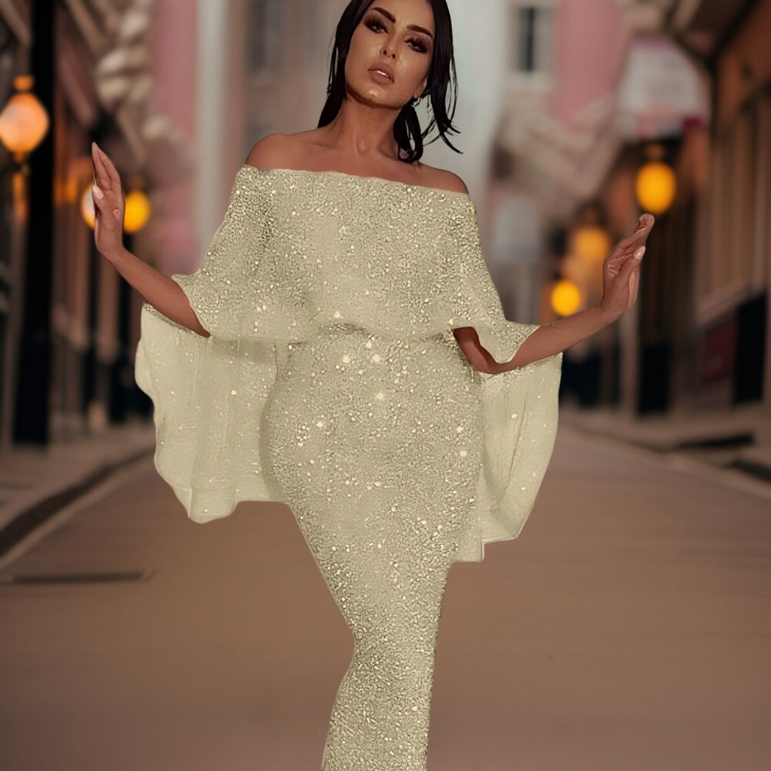 Women's Formal Off Shoulder Evening Gown