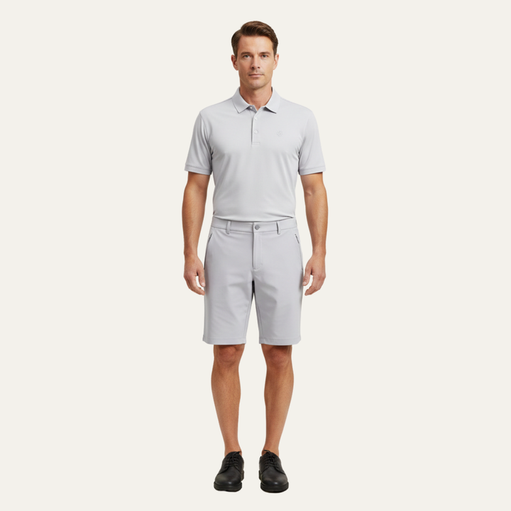 The Stonecrest  Men’s Casual Golf Shorts with Zipper Side Pockets