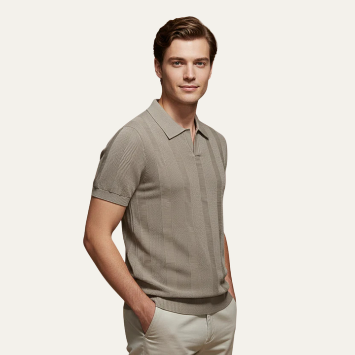 The Lodi Men’s Casual Knit Polo