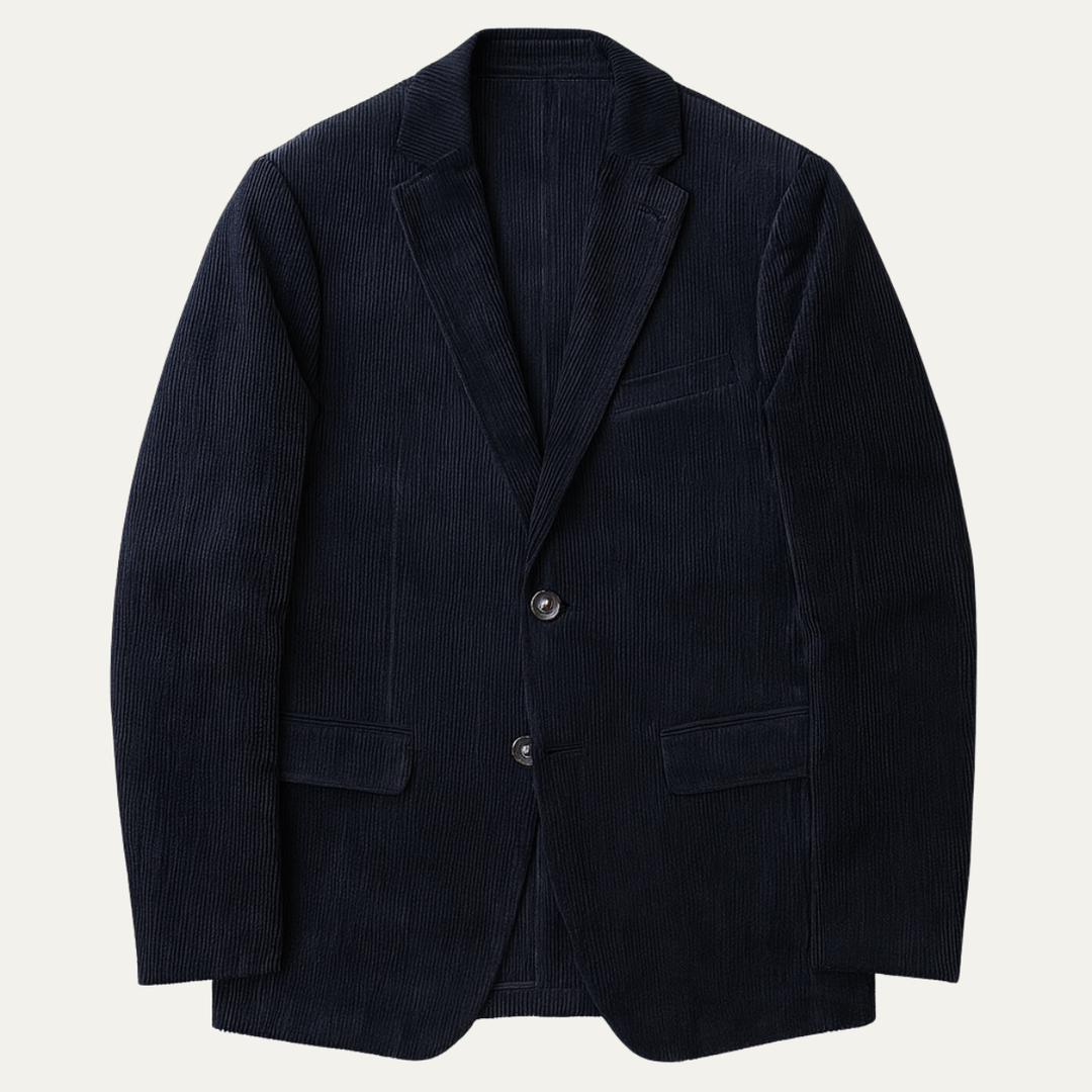 The Augsburg Men’s Smart Casual Two Button Corduroy Blazer
