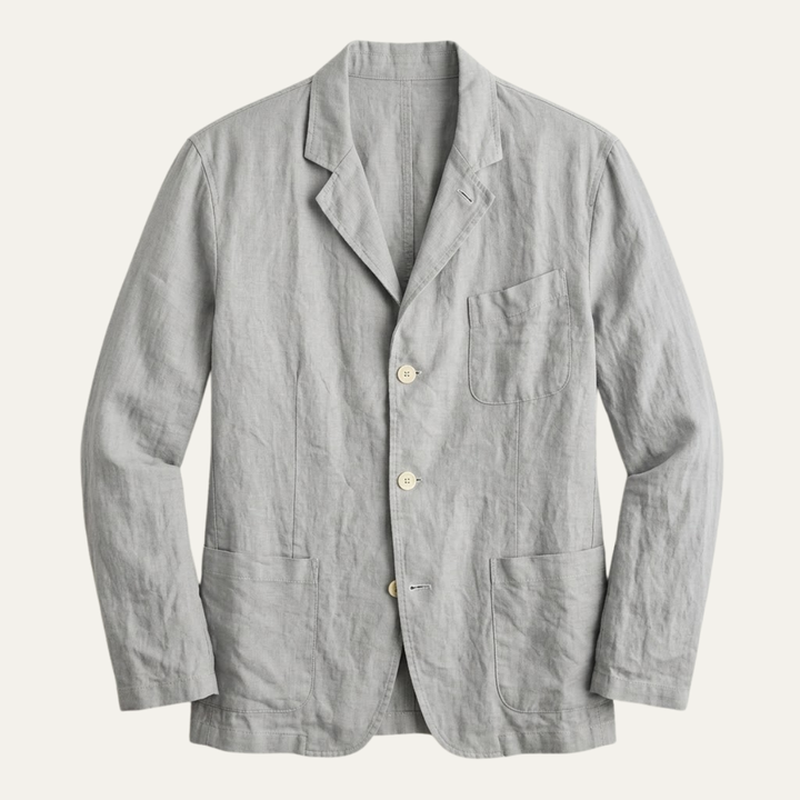 The Milan Men's Stylish Cotton Jacket - Lightweight Blazer - Wedding Guest