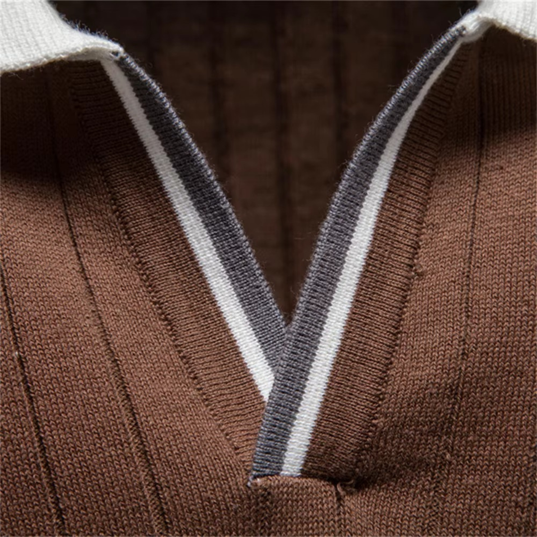The Timberlake Men’s Knit Polo Shirt