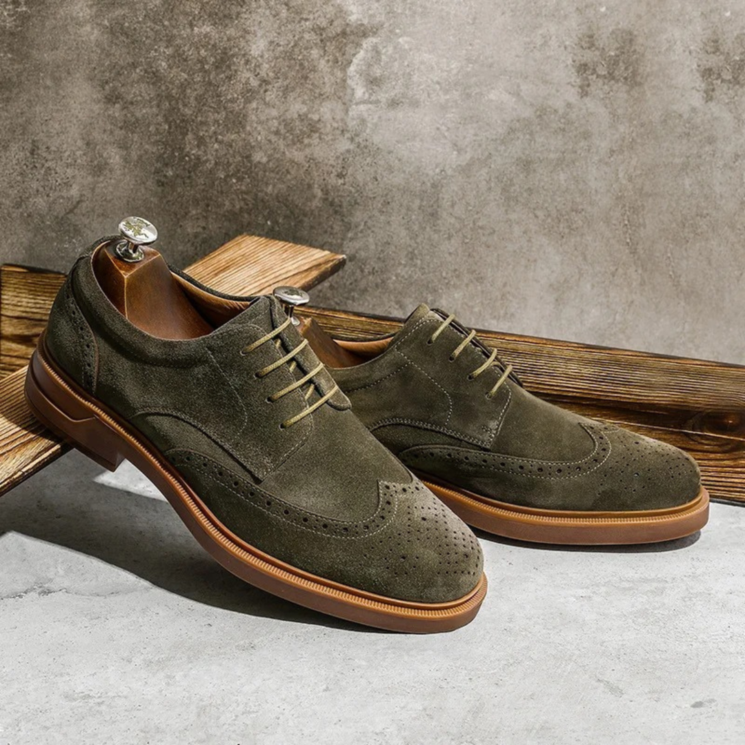 The Desenzano Men’s Faux Leather Dress Shoe – Classic Casual Smart Shoe