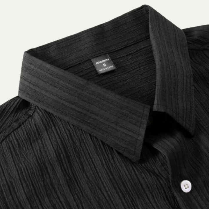 The Pinefield Men’s Summer Co Ord Set – Button Up Shirt & Drawstring Shorts