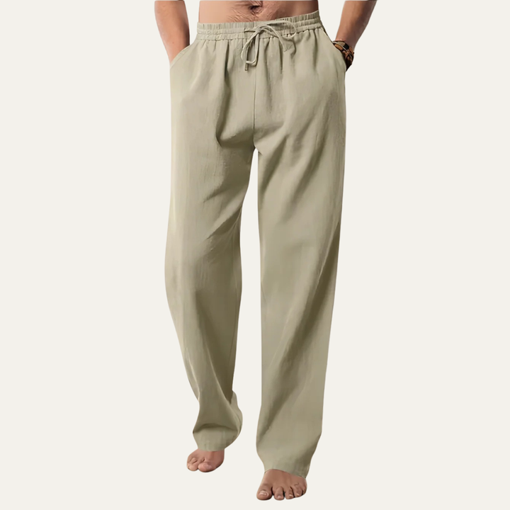 The Larkspur Men’s Hemp Breathable Straight Leg Pants