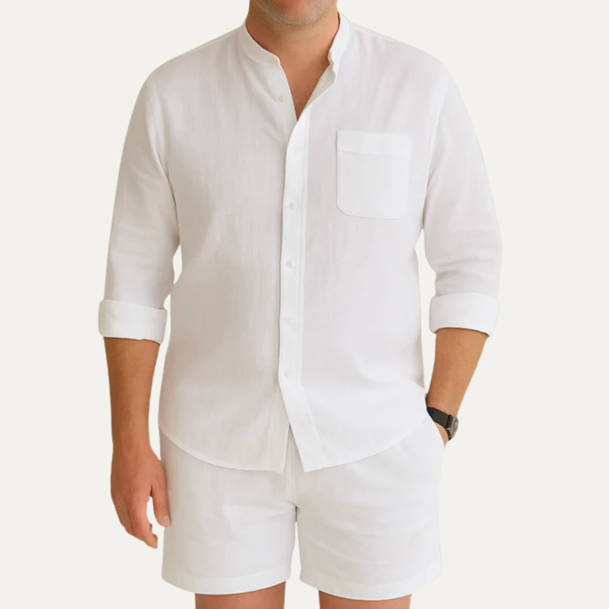The Conegliano Men’s Linen Two Piece Set