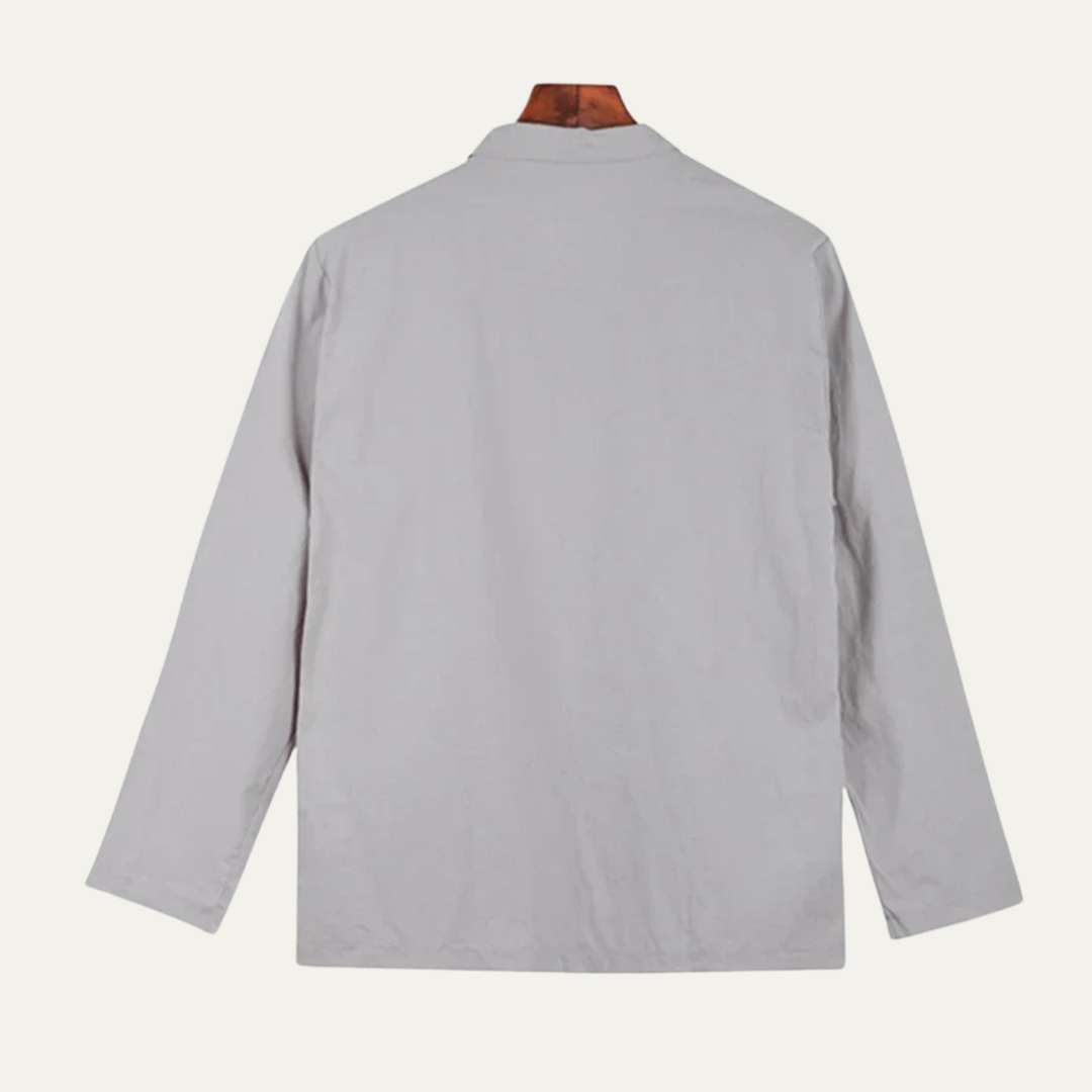 The Ellsworth Men’s Linen Casual Overshirt