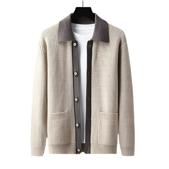 The Inverness Elegant Cardigan with Pockets-The British Gentlemen