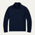The Genève Old Money Half Zip Sweater for Men - 100% Merino Wool