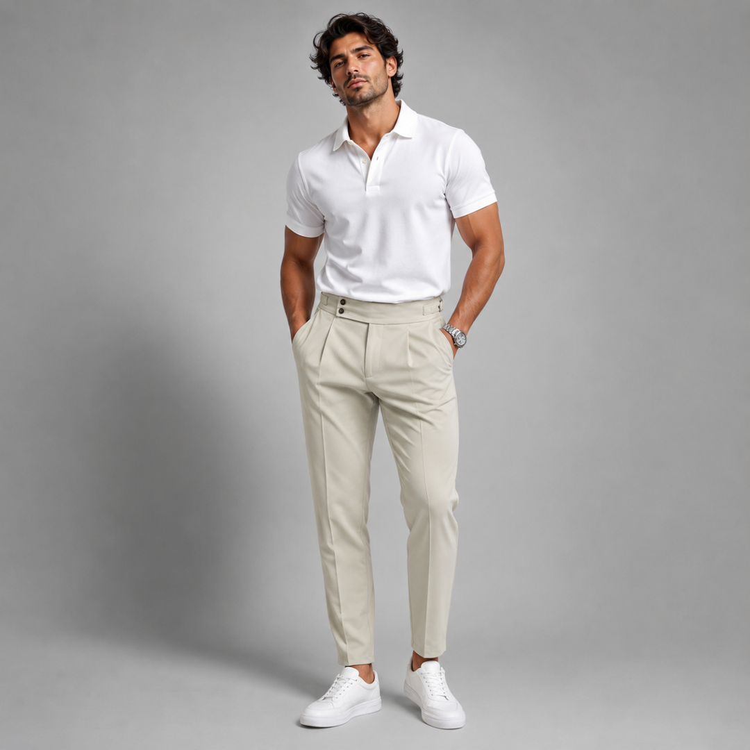 The Sandy Bay Men’s Business Slim Fit Stretch Dress Pants