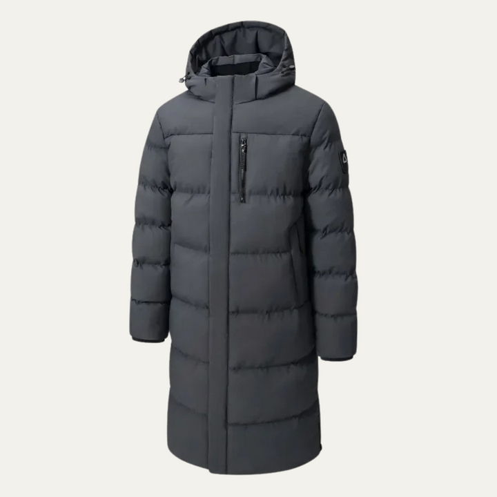 Men's Insulated Longline Puffer Coat