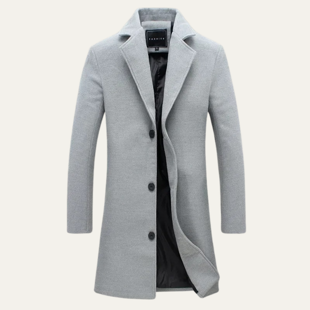 The Wolverhampton Men’s Smart Casual Long Coat