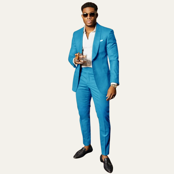 The Coronado Men’s Shawl Lapel Wedding Suit