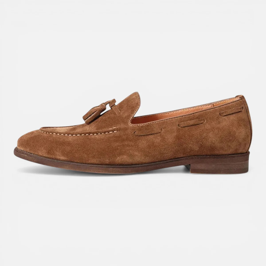 The Stratton Men’s Faux Leather Tassel Loafers