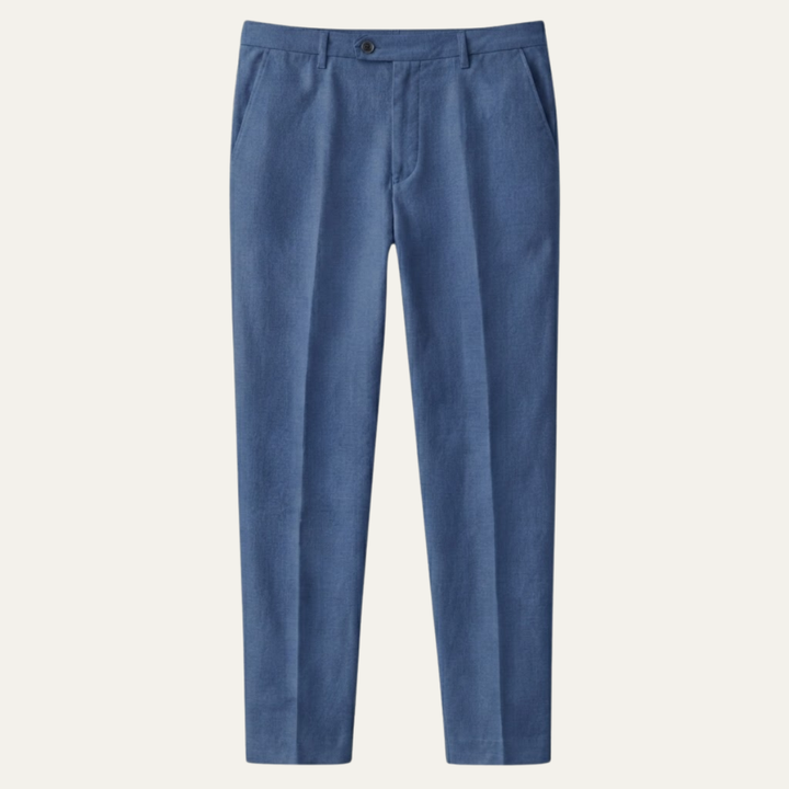 The Silverwood Men’s Casual Linen Dress Pants – Slim Fit