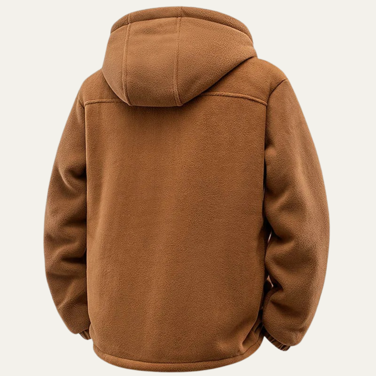 The Posillipo Men's Thick Winter Soft Shell Fleece Lined Hooded Jacket