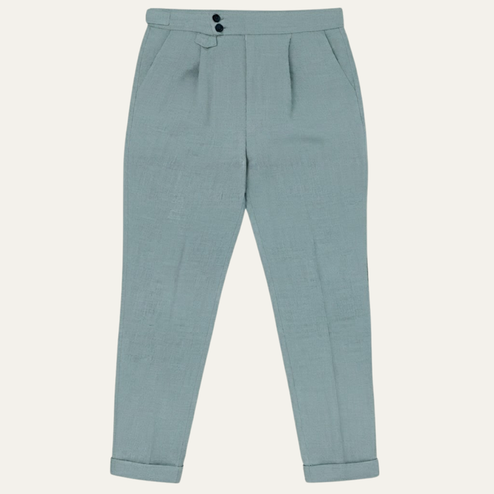 The Hobart Men’s Tailored High Waisted Pleated Dress Pants
