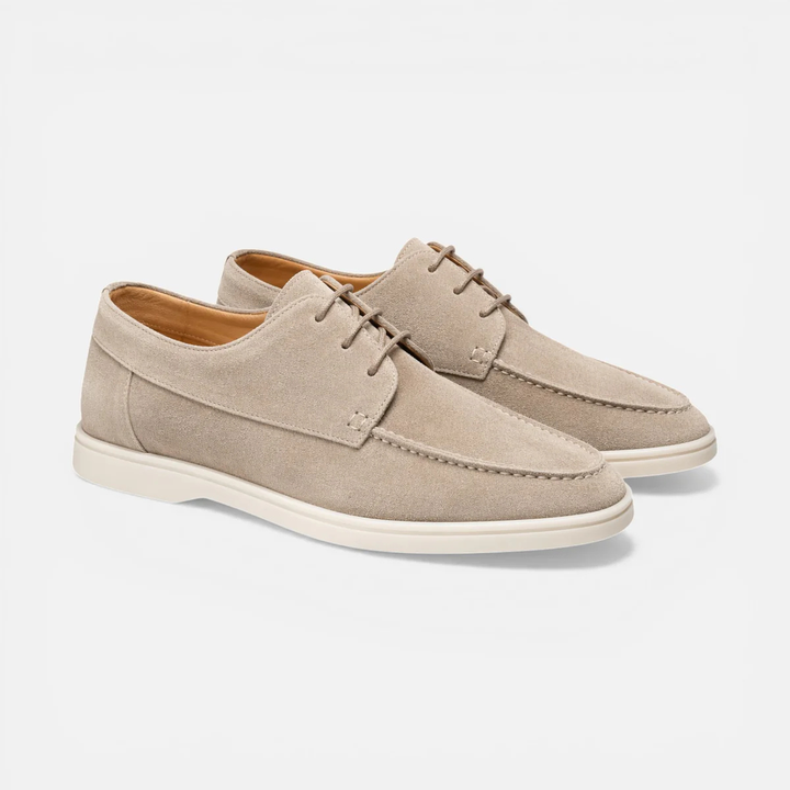 Men's Suede Lace-Up Dress Shoes