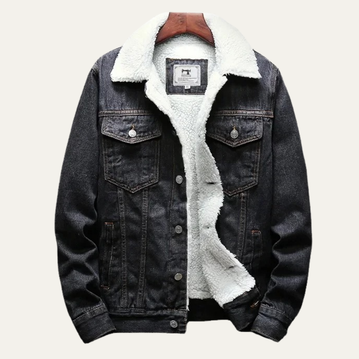 The Kilmarnock Men's Fleece Lined Denim Jacket