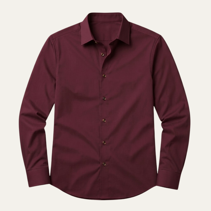 The Hawthorne Men’s Stretch Button Up Slim Fit Dress Shirt