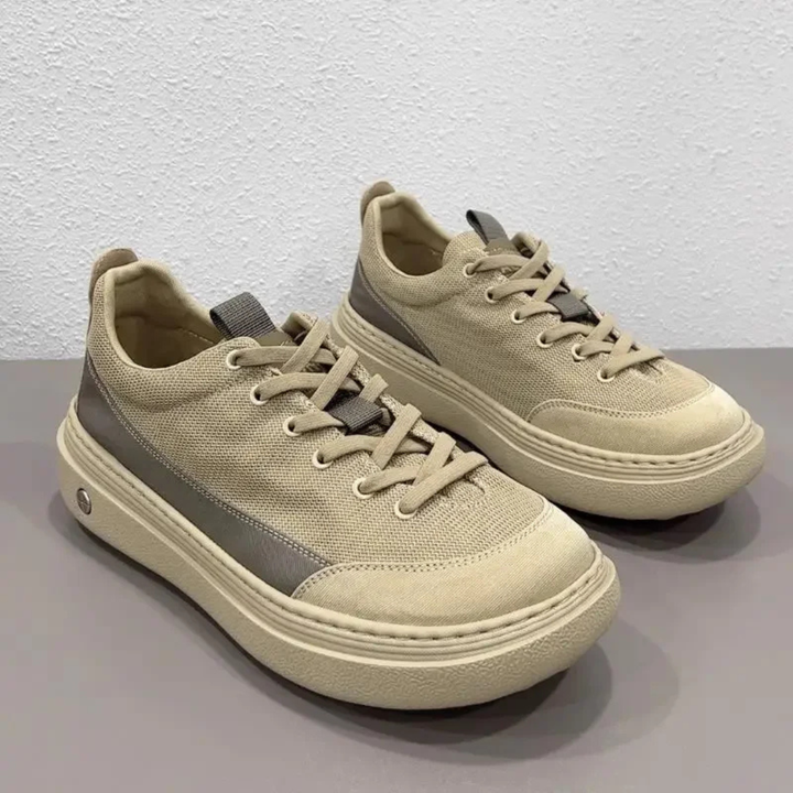 The Valencia Men’s Sole Low Top Canvas Casual Sneakers