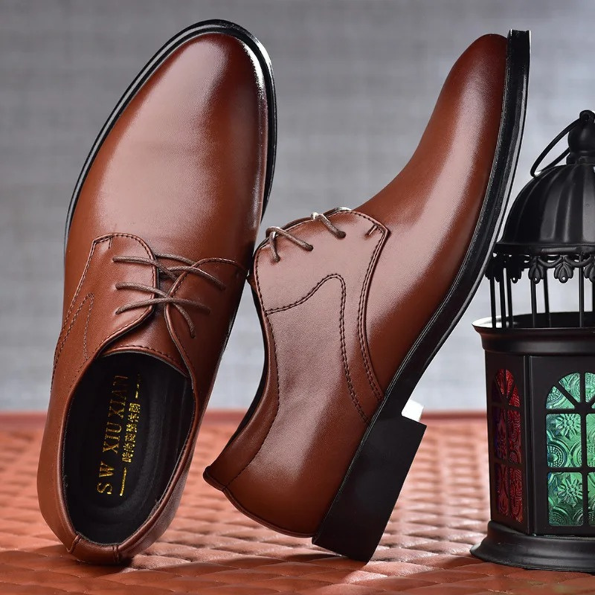 The Garda Men’s Leather Smart Shoe – Classic Formal Dress Shoe