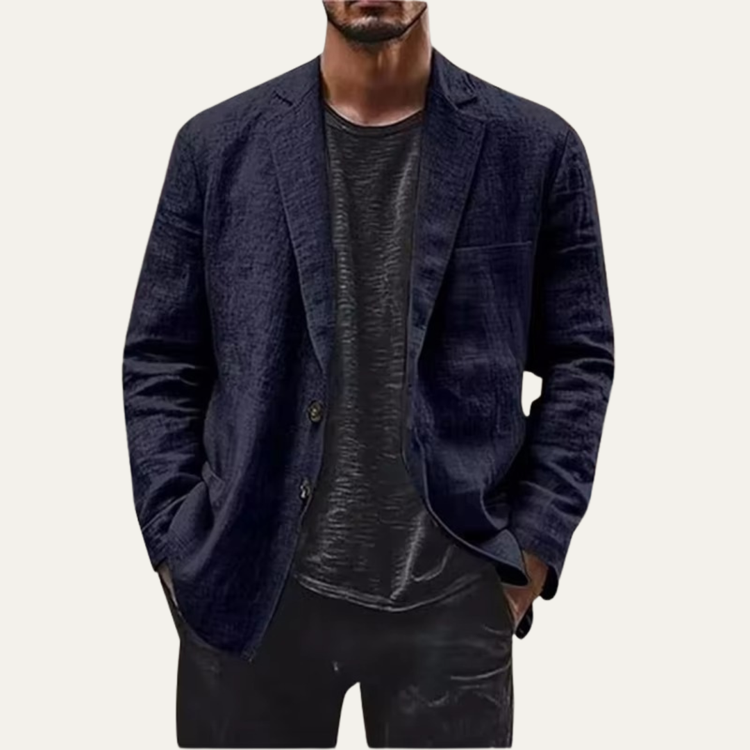 The Glenmere Men’s Linen Blazer Jacket