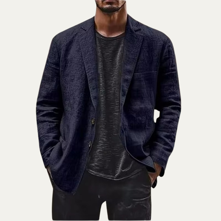 The Glenmere Men’s Linen Blazer Jacket